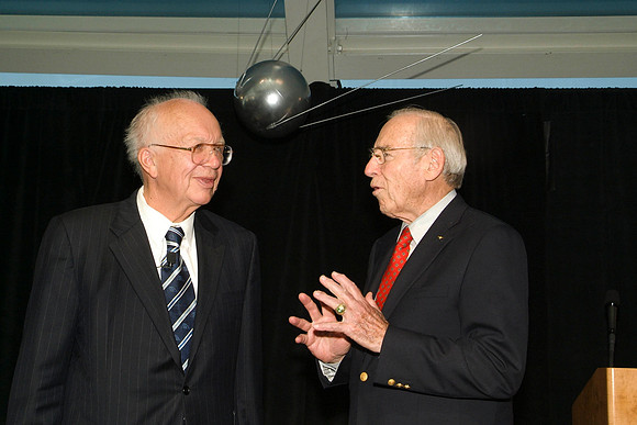 SPUTNIK 50, 2007 AT THE ADLER PLANETARIUM, SERGEI KRUSHCHEV