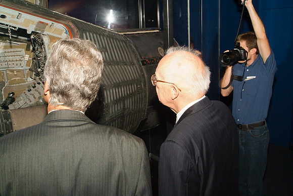 SPUTNIK 50, 2007 AT THE ADLER PLANETARIUM, SERGEI KRUSHCHEV