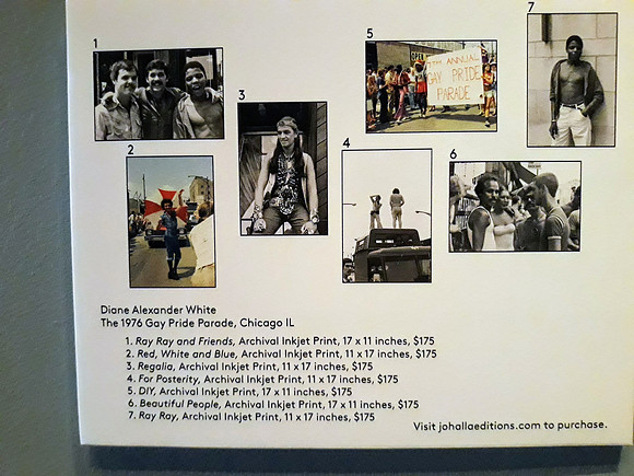 GAY PRIDE PARADE EXHIBIT AT THE HOX GALLERY, HOXTON HOTEL CHICAGO 2019