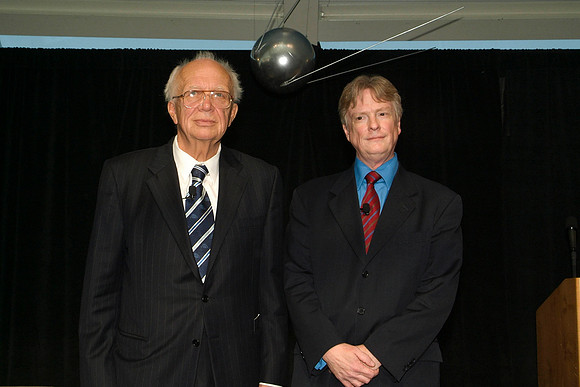 SPUTNIK 50, 2007 AT THE ADLER PLANETARIUM, SERGEI KRUSHCHEV