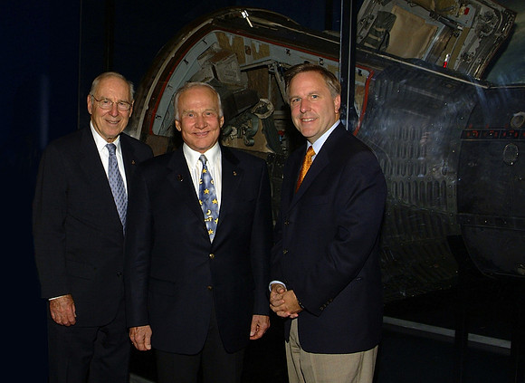 The Adler Planetarium, Captain James Lovell and Buzz Aldrin