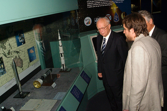 SPUTNIK 50, 2007 AT THE ADLER PLANETARIUM, SERGEI KRUSHCHEV