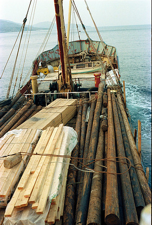ROLL 7 WEDDING TRAVEL TO AGIO KYRIKOS, BOATS 1983_05