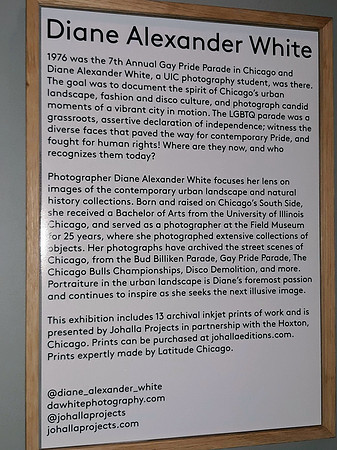 GAY PRIDE PARADE EXHIBIT AT THE HOX GALLERY, HOXTON HOTEL CHICAGO 2019