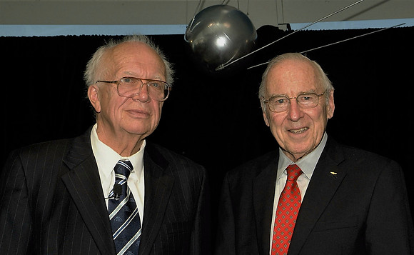 The Adler Planetarium Sergei Nikitich Khrushchev and Captain James Lovell of Apollo 13